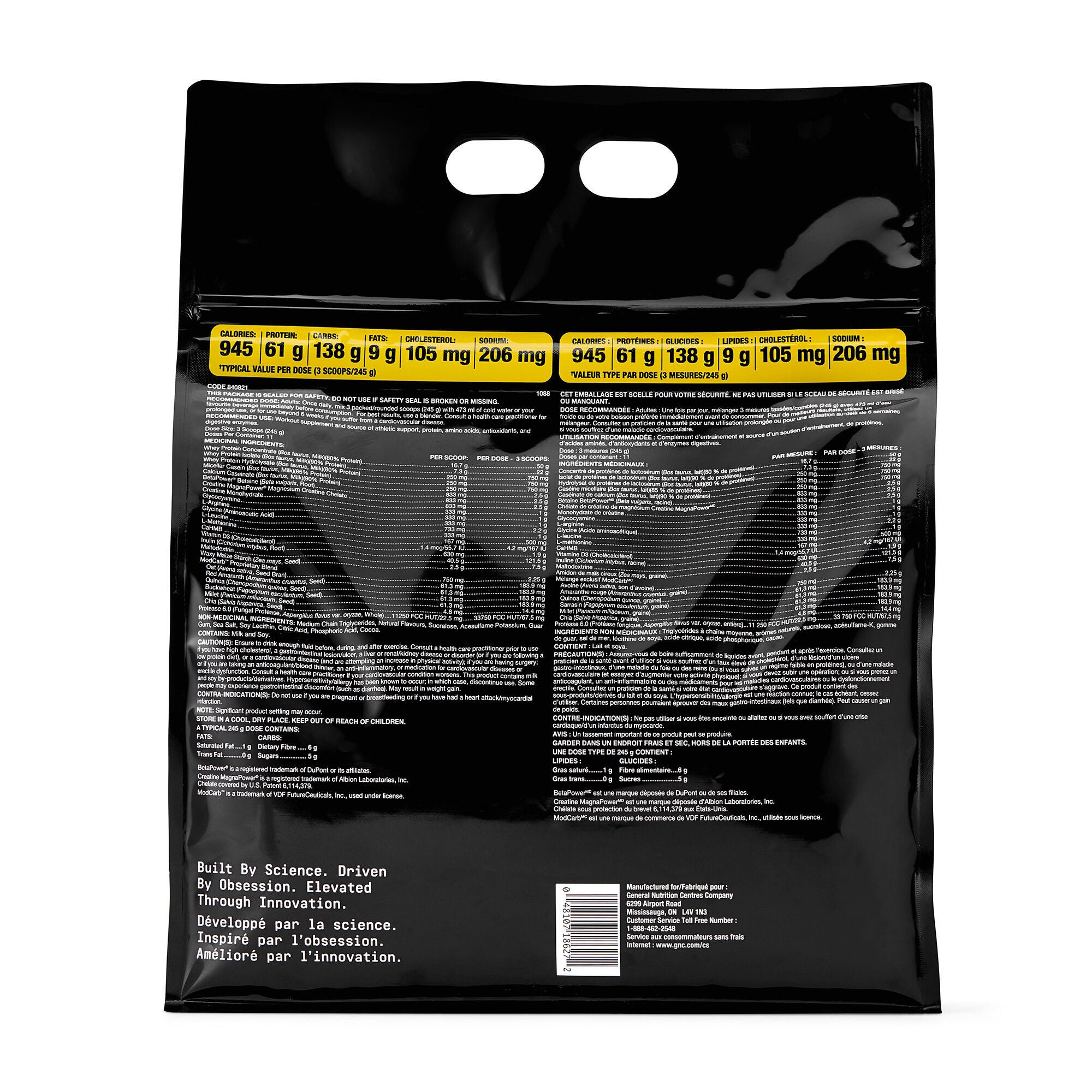 RE-BUILT MASS XP - Chocolate Chocolate | GNC